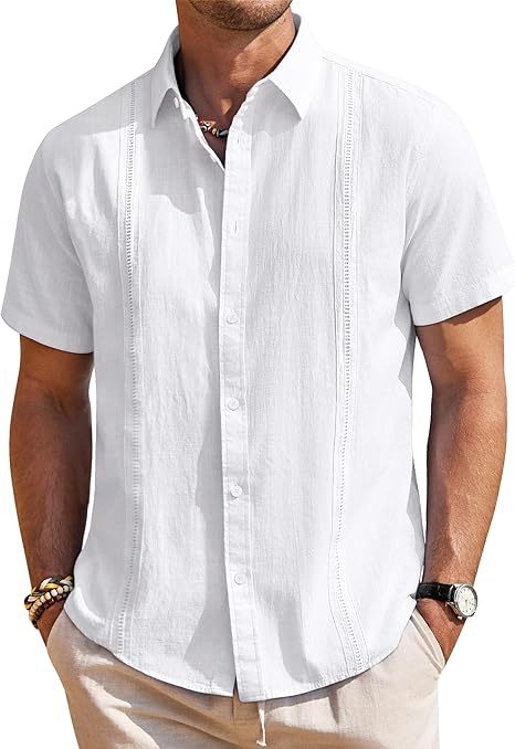 Custom Men's Casual Linen Short Sleeve Shirt Manufacturer | Linenwind OEM/ODM Factory