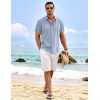 Custom Men's Casual Linen Short Sleeve Shirt – Linenwind Sustainable Linen Shirt Manufacturer (MOQ 30 pcs)