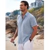 Custom Men's Casual Linen Short Sleeve Shirt – Linenwind Sustainable Linen Shirt Manufacturer (MOQ 30 pcs)