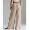 Custom Women's Linen Travel Pants | Sustainable Linenwind Manufacturer (MOQ 30 pcs)