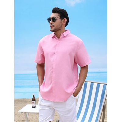 Custom Men's Casual Short Sleeve Shirt Manufacturer β Linenwind (MOQ 30 pcs)