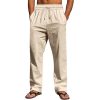 Custom Men's Linen Beach Pants Manufacturer | Lightweight Summer Trousers OEM ODM