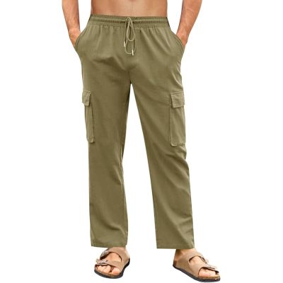 Custom Men's Linen Work Pants Manufacturer | Private Label OEM & ODM