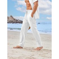 Custom Summer Linen Beach Pants Manufacturer | Linenwind OEM 50 MOQ