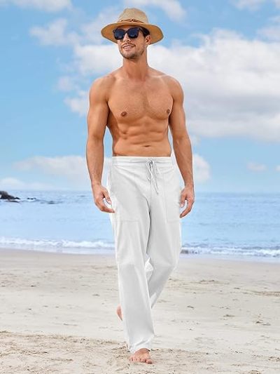 Custom Summer Linen Beach Pants Manufacturer | Linenwind OEM 30 MOQ