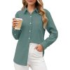 Custom Women's Linen Button-Up Long Sleeve Shirt Manufacturer | Linenwind OEM ODM 30pcs MOQ