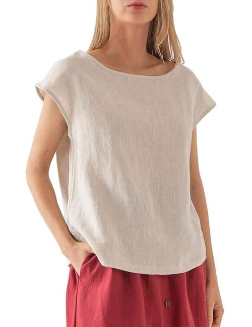 Custom Women's 100% Linen Casual Shirt – Breathable Summer Linen Top Manufacturer | Linenwind OEM/ODM