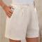 Custom Women's High-Waisted Linen Shorts Manufacturer | Linenwind OEM/ODM 50 MOQ