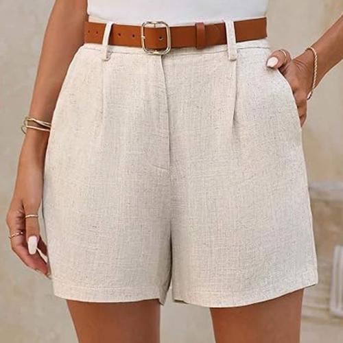 Custom Women's High-Waisted Linen Shorts Manufacturer | Linenwind OEM/ODM 30 MOQ