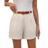 Custom Women's High-Waisted Linen Shorts Manufacturer | Linenwind OEM/ODM 30 MOQ