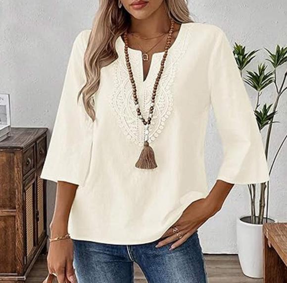 Custom Linen Women's Tops Manufacturer | Breathable Summer Blouse OEM/ODM – Linenwind