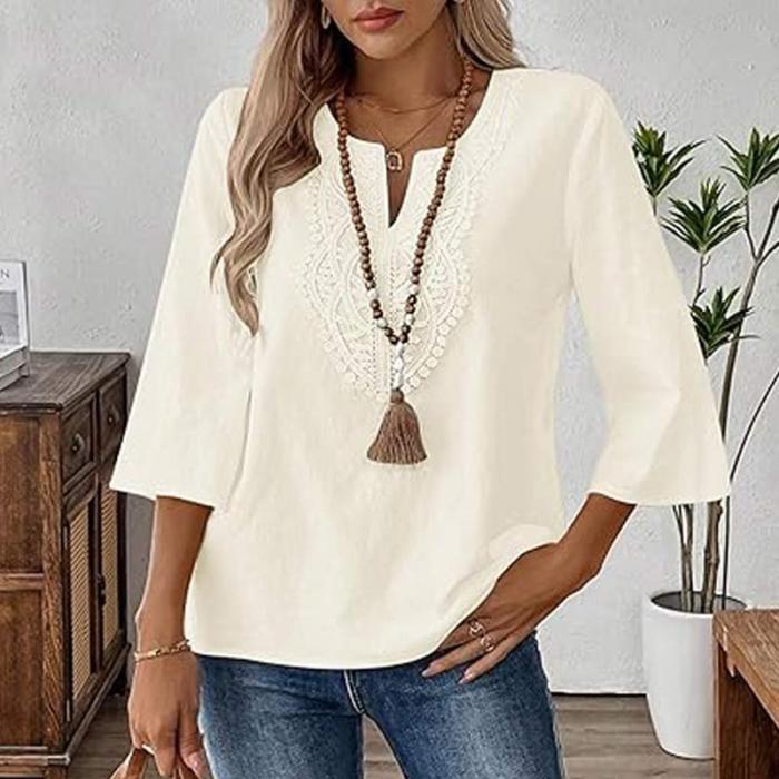 Custom Linen Women's Tops Manufacturer | Breathable Summer Blouse OEM/ODM – Linenwind