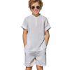Custom Boys'Linen Two-Piece Set | Breathable Summer Outfit Manufacturer