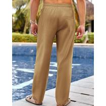 OEM ODM Men's Linen Beach Pants Supplier | Lightweight  Breathable Summer Trousers