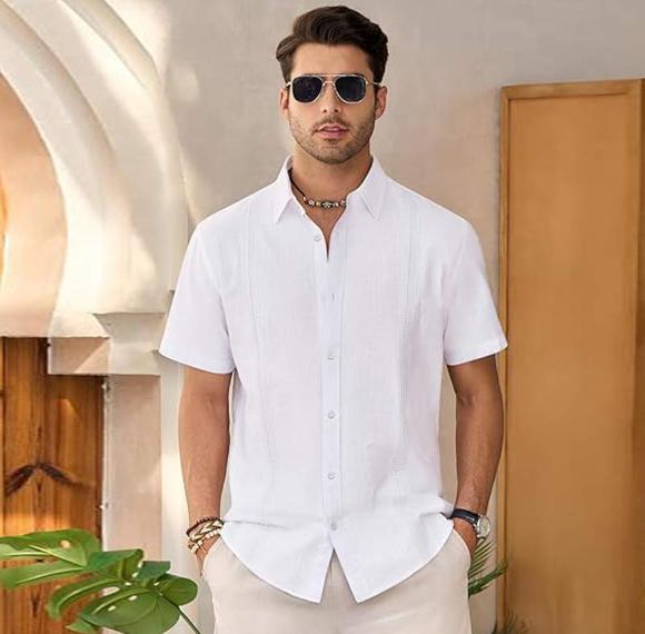 Custom Men's Casual Linen Short Sleeve Shirt Manufacturer | Linenwind OEM/ODM Factory
