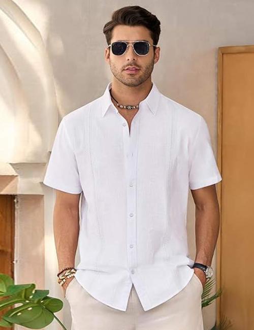 Custom Men's Casual Linen Short Sleeve Shirt Manufacturer | Linenwind OEM/ODM Factory