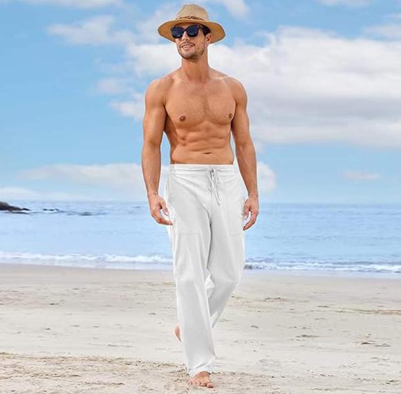 Custom Summer Linen Beach Pants Manufacturer | Linenwind OEM 50 MOQ
