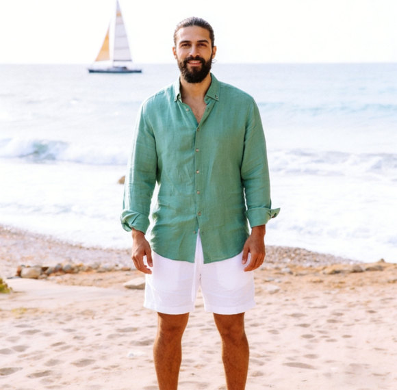 Custom Men's Casual Linen Shirts Manufacturer | Linenwind