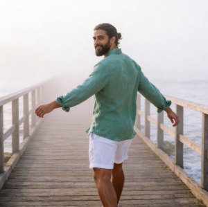 Custom Men's Casual Linen Shirts Manufacturer | Linenwind