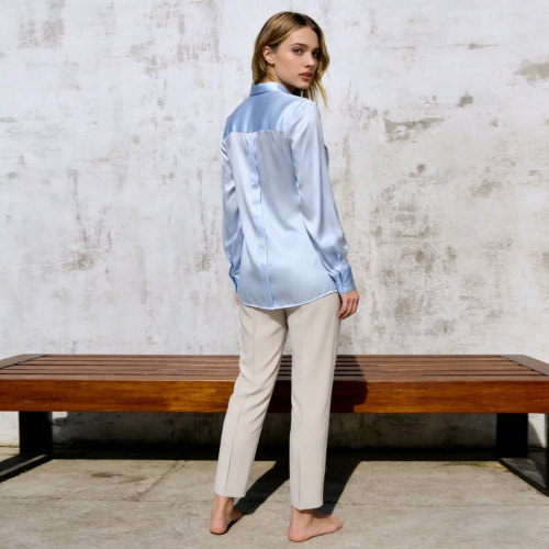 Custom Silk Shirt for Women | OEM & ODM Silk Blouse Manufacturing