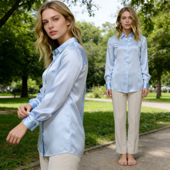 Custom Silk Shirt for Women | OEM & ODM Silk Blouse Manufacturing