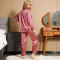 Pure Silk Long Sleeve Pajamas Set Manufacturing | Custom Women's Silk Sleepwear | Linenwind