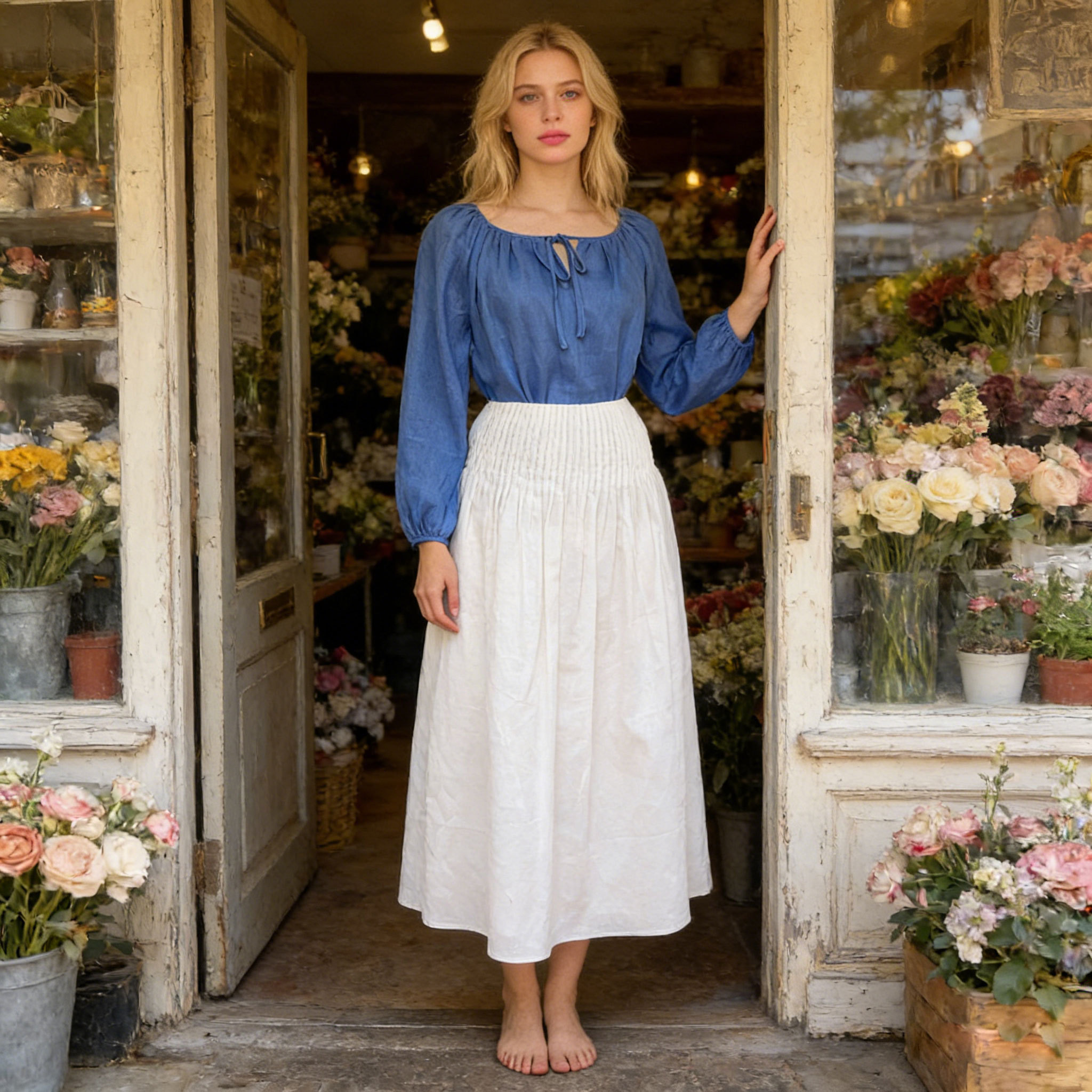 Do linen dress manufacturers charge sampling fees?