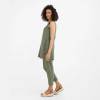 Sage Green Linen Wrap Dress for Women | Custom Sustainable Midi Dress with Pockets | OEM Linen Clothing Manufacturer