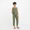 Custom Linen Sleeveless Wrap Top | Sustainable Sleeveless Linen Blouse for Women | OEM Flax Linen Vest Manufacturer