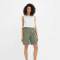 Custom Premium Linen Shorts for Women | Sustainable High-Waisted Knee-Length Shorts | OEM Flax Linen Bermuda Shorts Manufacturer