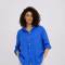Oversized V-Neck Wrap Linen Shirt | Custom Sustainable Single-Breasted Button-Down for Women | European & American Boutique Manufacturing