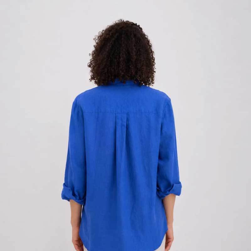 Custom Sustainable Single-Breasted Button-Down for Women