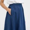 Custom Women’s Linen Midi Skirt | Sustainable High-Waisted A-Line Linen Skirt Manufacturer OEM/ODM for Boutique