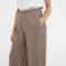 Custom Women's Linen Culotte Trousers | Sustainable Wide-Leg Elastic Waist Linen Pants OEM/ODM for Boutique
