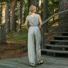 Custom Women's Linen Wide-Leg Pants | Sustainable Drawstring Linen Trousers OEM/ODM Manufacturer for Boutiques