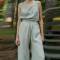 Custom Women's Linen Wide-Leg Pants | Sustainable Drawstring Linen Trousers OEM/ODM Manufacturer for Boutiques