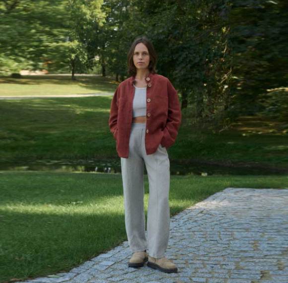 Custom Women's Linen High-Waisted Pants | Sustainable Wide-Leg Linen Trousers OEM/ODM Manufacturer for Boutiques