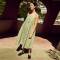 Custom Women's Green Gingham Linen Sundress | Sustainable Drop Waist Linen Dress OEM/ODM Manufacturer for Boutiques