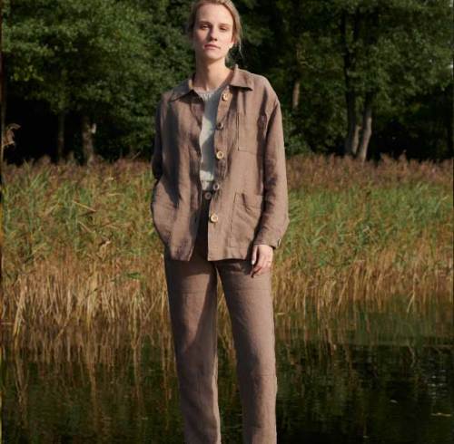 Custom Linen Workwear Jackets OEM for an American Utility Brand
