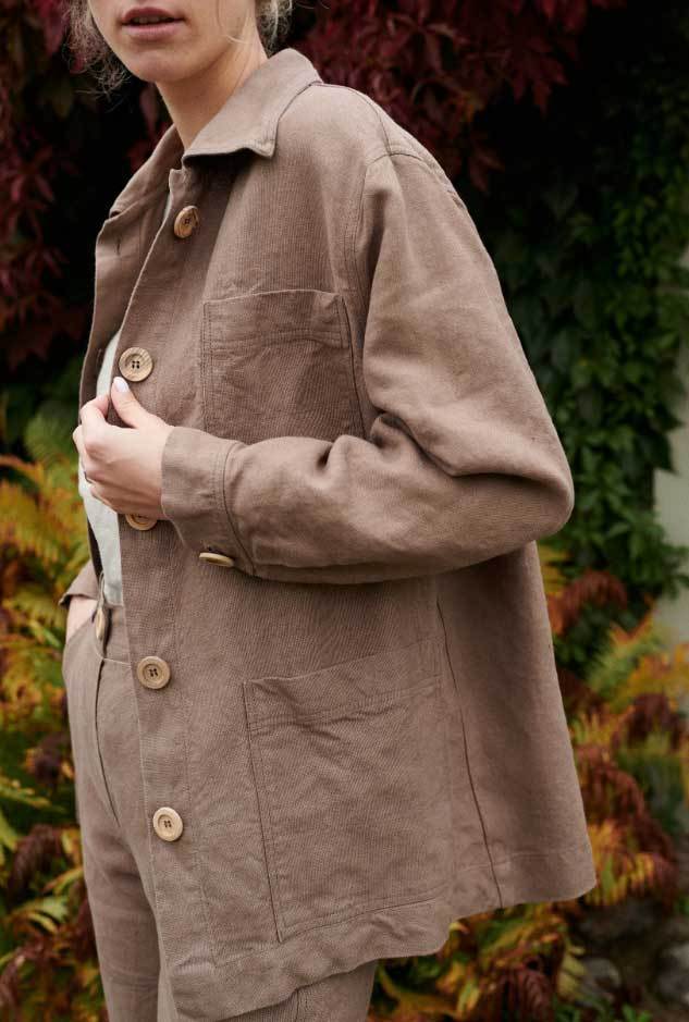 Custom Linen Workwear Jackets OEM