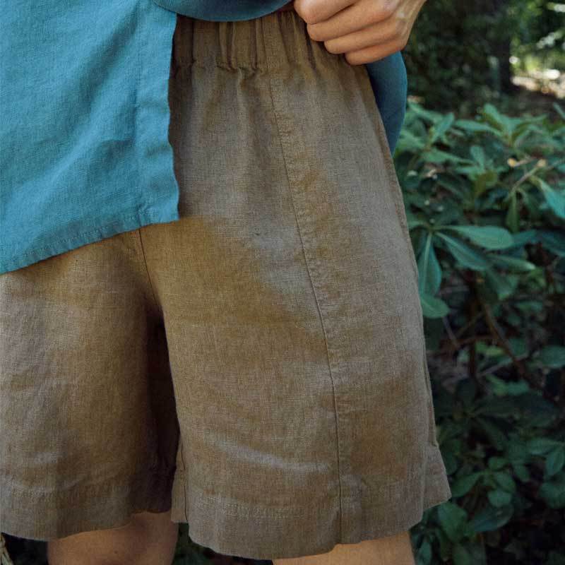 Custom Men's Linen Shorts Manufacturer