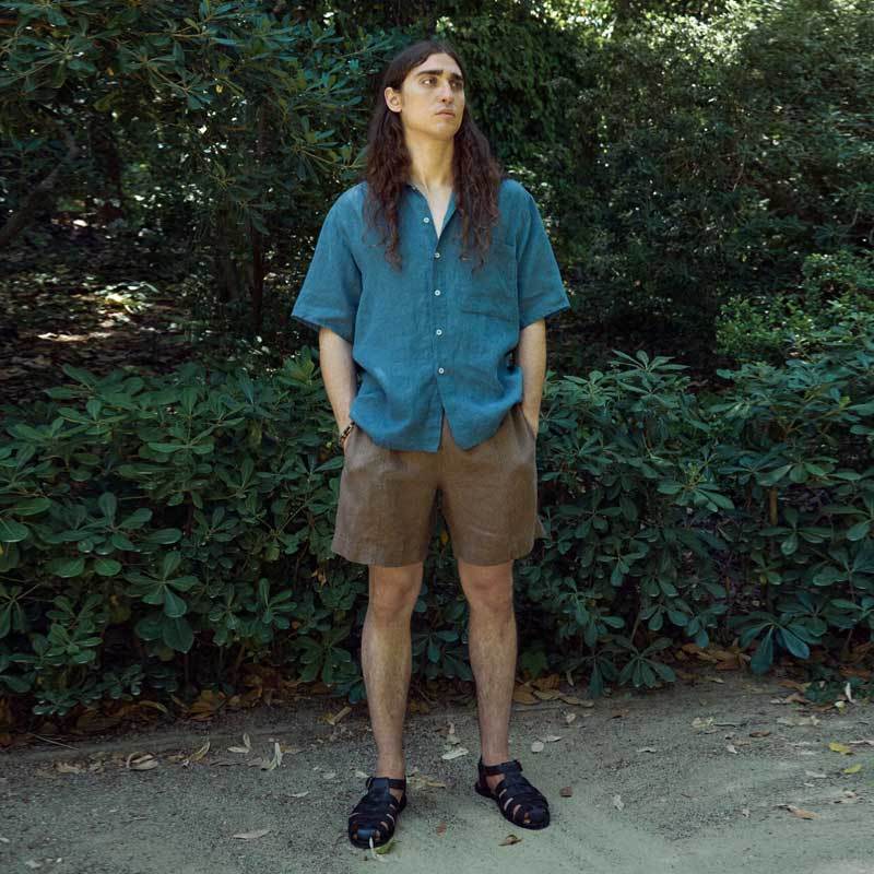 Custom Men's Linen Shorts Manufacturer