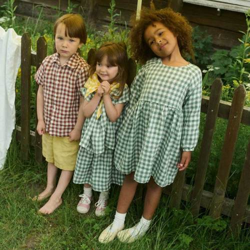 Custom Kids Linen Dress Manufacturer | OEM/ODM Gingham Linen Children's Dress Factory for US & European Brands