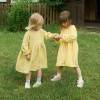 Custom Kids Yellow Linen Dress Manufacturer | OEM ODM Organic Children's Linen Clothing Factory