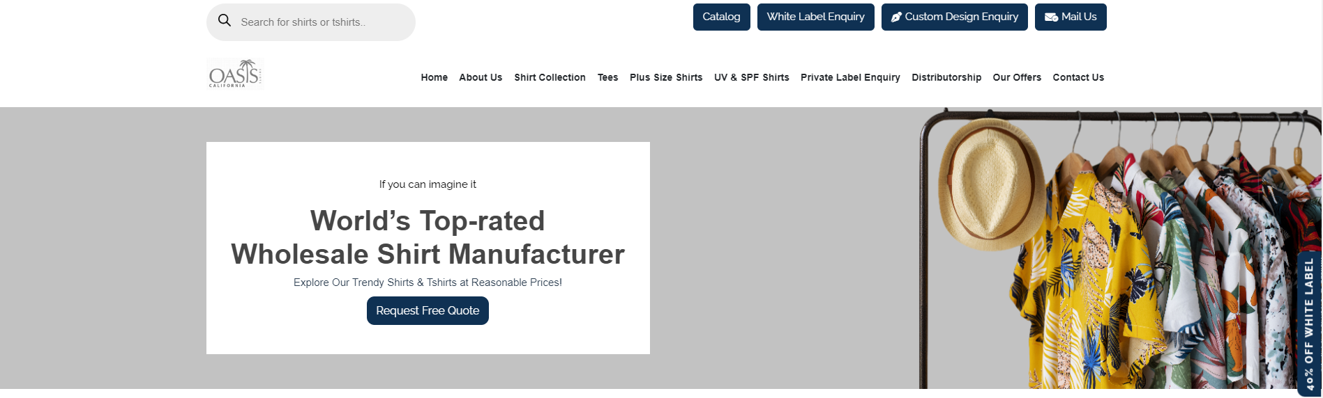 linen shirt manufacturers