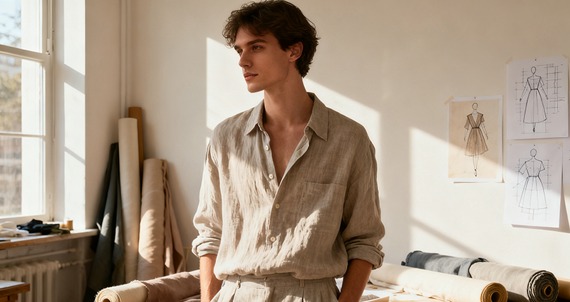 top custom linen clothing manufacturers