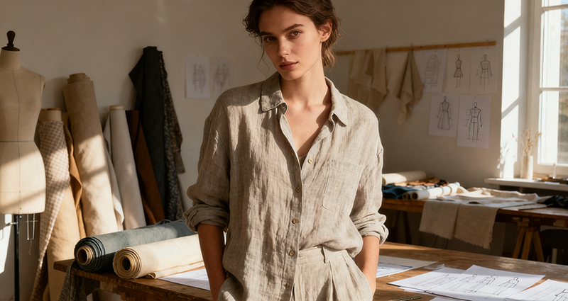 Kids linen shorts and pants placeholder