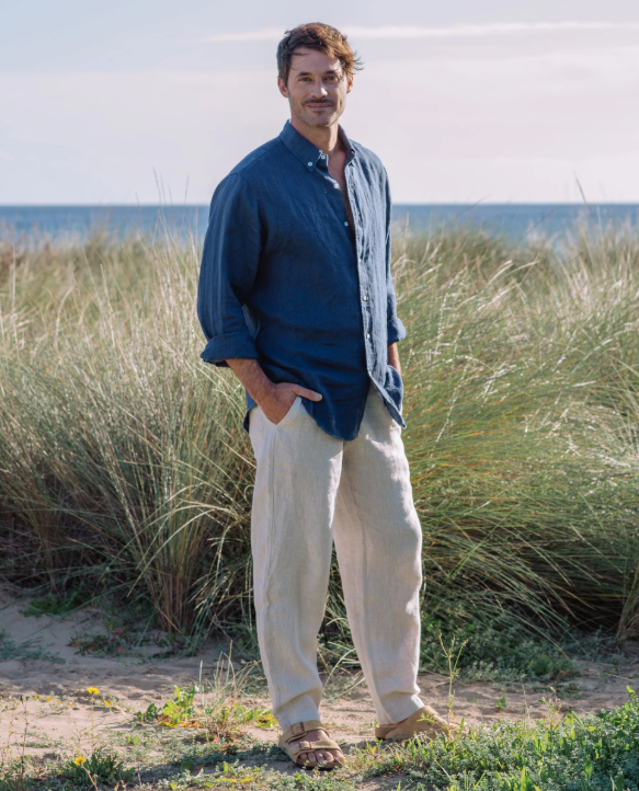 Men's Linen Bottoms Manufacturer | Custom Linen Pants & Shorts | MOQ 60 pcs