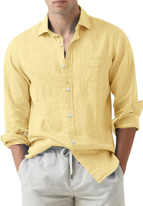 Men's Linen Resort Wear Manufacturer | Custom Linen Resort Clothing | MOQ 60 pcs
