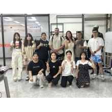 Australian customers visited the factory